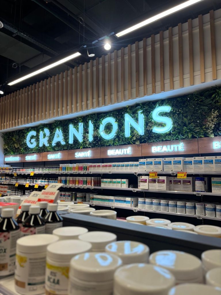 Enseigne lumineuse végétal cap3000