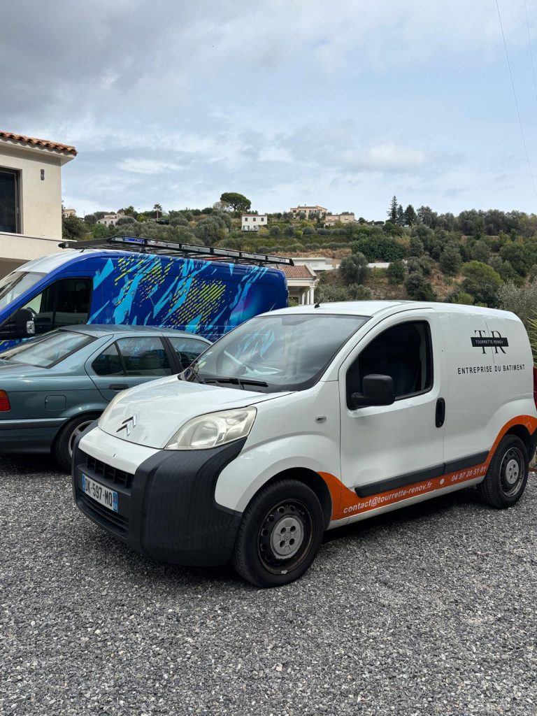 Flocage utilitaire cagnes sur mer Villeneuve-Loubet