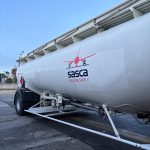 flocage adhésif citerne camion aéroport de Nice