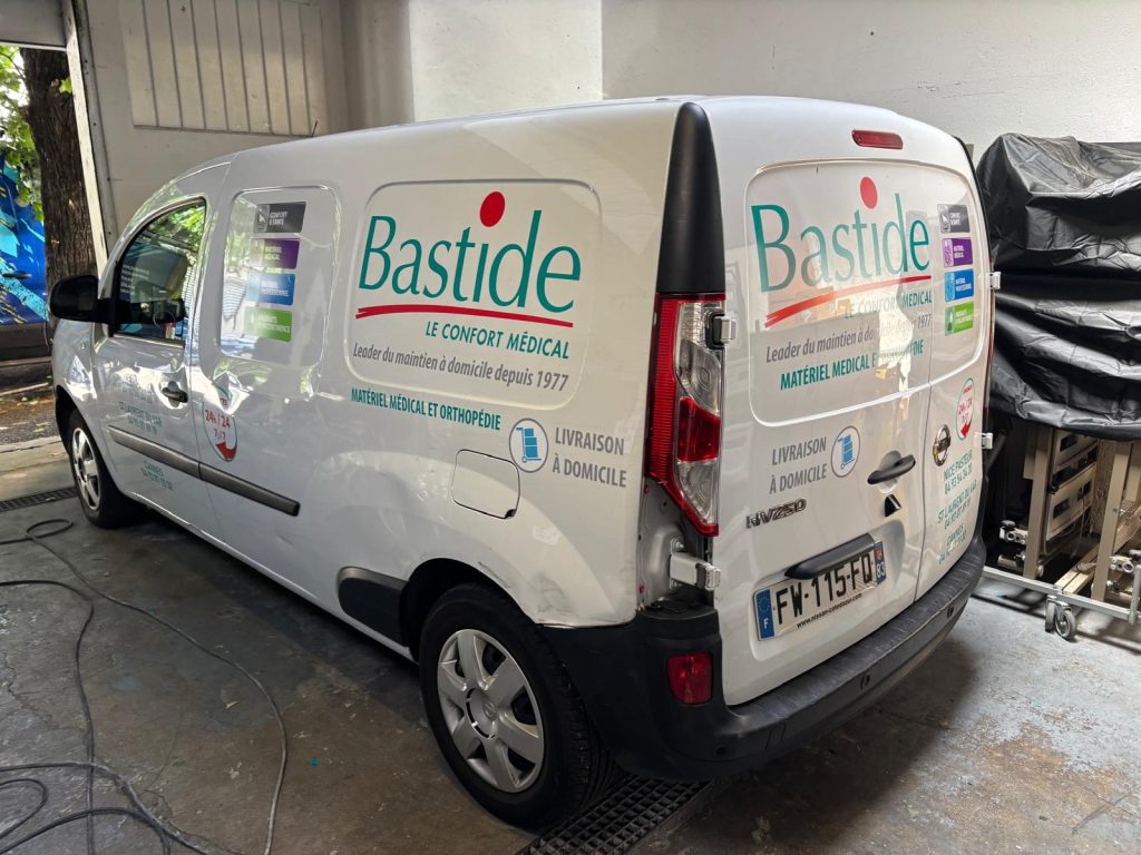 flocage adhésif kangoo bastide Nice