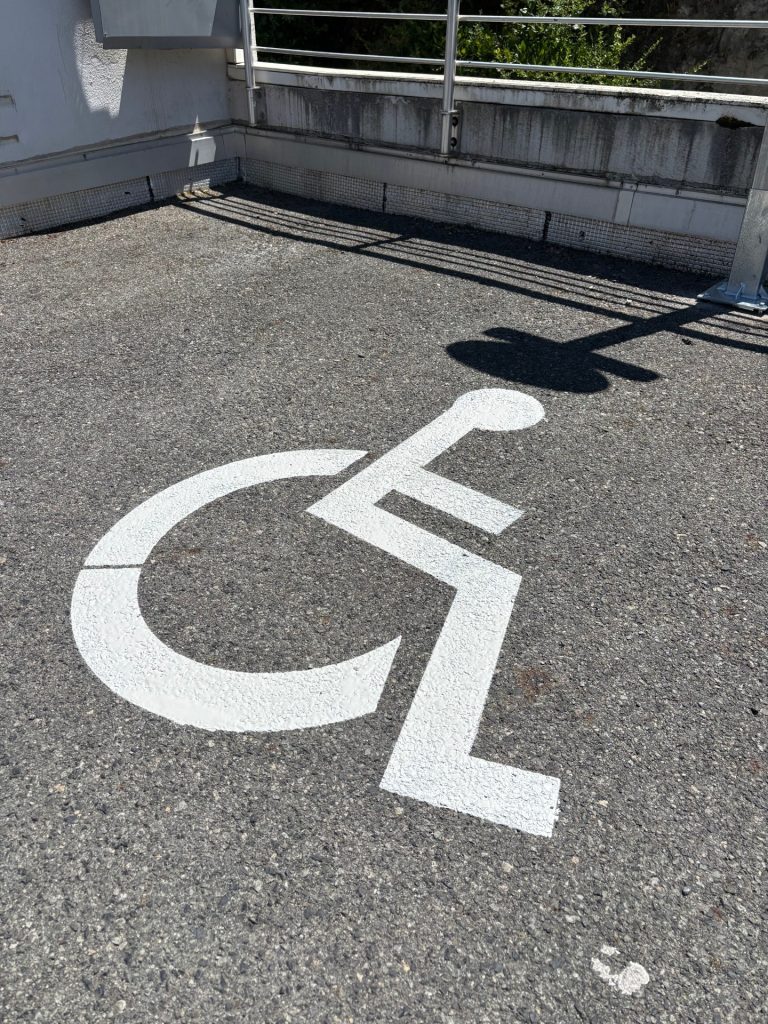 Création de place PMR Marquage au Sol Nice