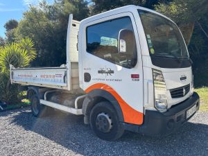 Flocage camion benne cagnes sur mer Villeneuve-Loubet